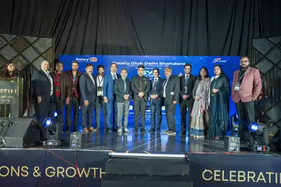 Eminence MSME Awards: Wide view of awardees on stage