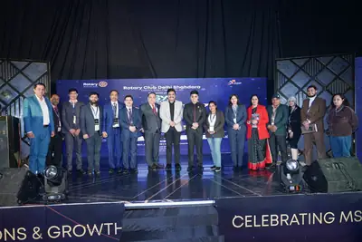 Eminence MSME Awards: Awardees and organisers on the main stage