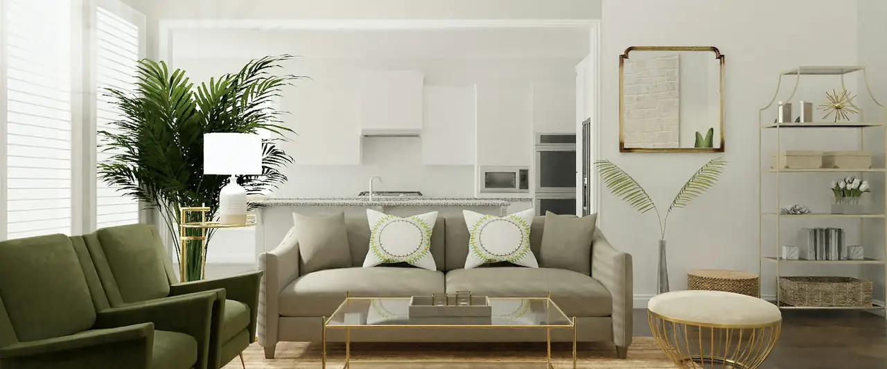 Modern living room interior
